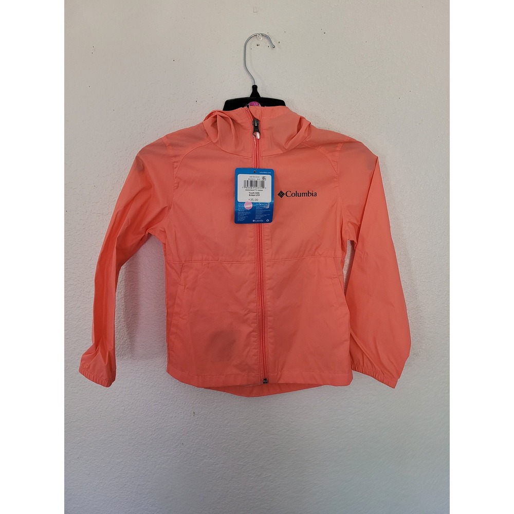Columbia Switchback II Jacket Youth XXS Toddler Coral Pink Waterproof Rain #4